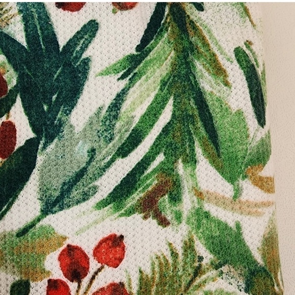 Stars Above Thermal Pajama Set Top & Pants Green - Picture 6 of 6